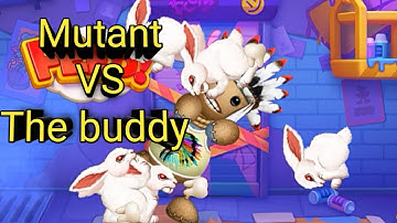 Kick the buddy vs Mutant rabbit 🐇 | All machine weapons walkthrough Iso android gameplay |