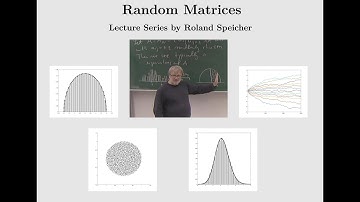 Roland Speicher: Introduction to Random Matrix Theory