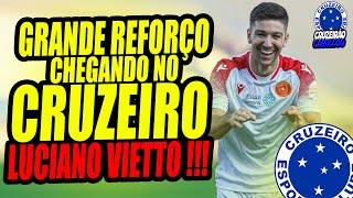 CRAQUE CHEGANDO !!!! VIETTO NO CRUZEIRO !!!