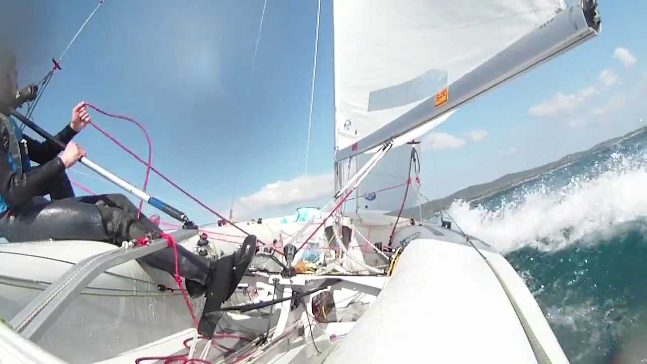 470 sailboat top speed