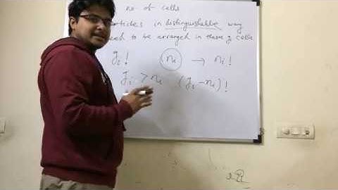 Derivation of Fermi-Dirac statistics Part 1