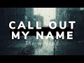 Call Out my name - The weekend (Subtitulada al español e inglés)