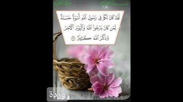 سورة الأحزاب المقرئ ياسر الدوسري