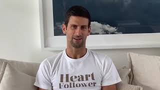 Novak Djokovic-  We have exceeded our Season of Giving goal!