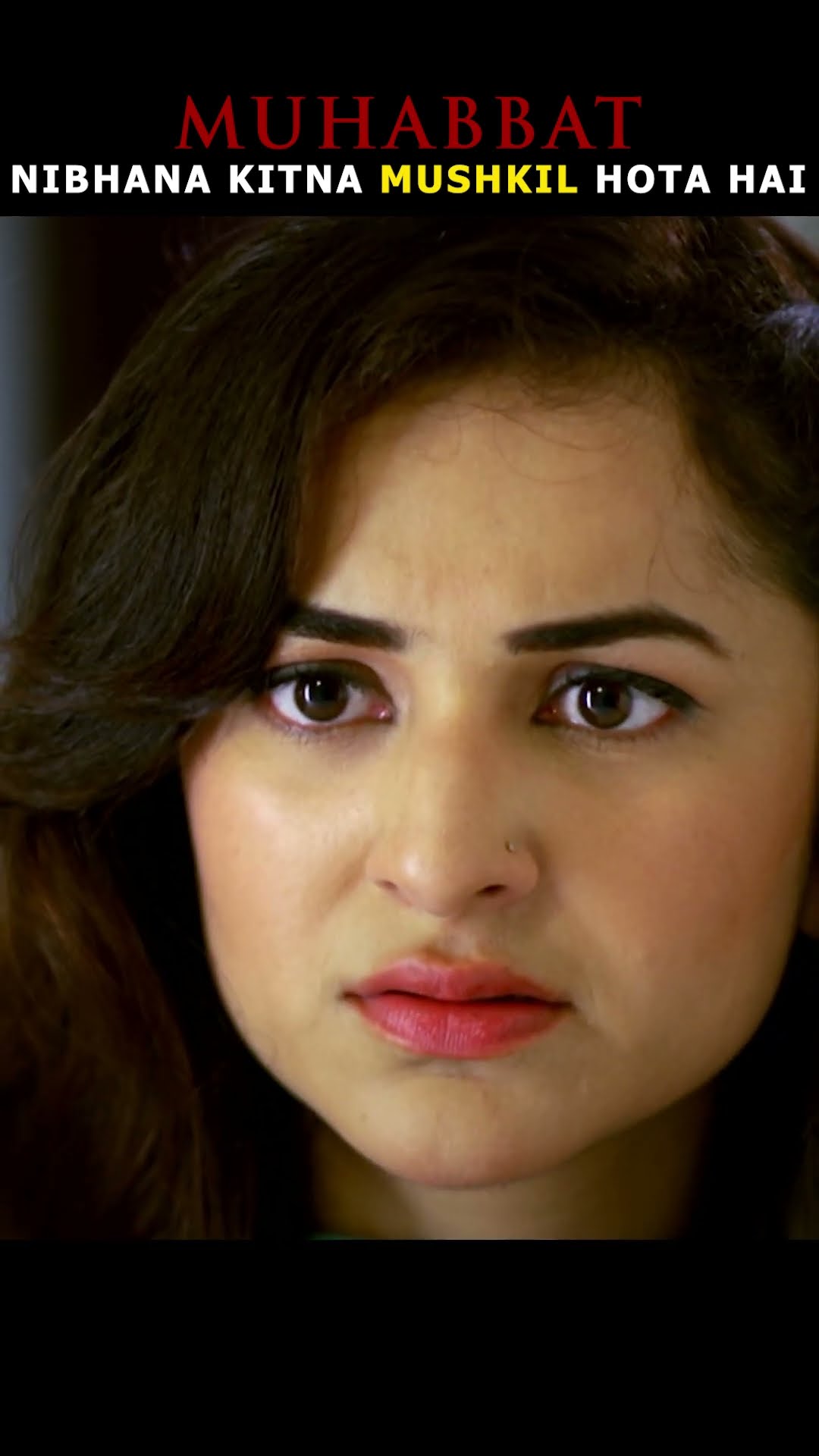 Mohabbat Nibhana Aasan Nahi ? #yumnazaidi  #pakistanidrama  #shorts