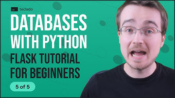 Permanent data storage with PostgreSQL - Flask Tutorial for Beginners [5 of 5]