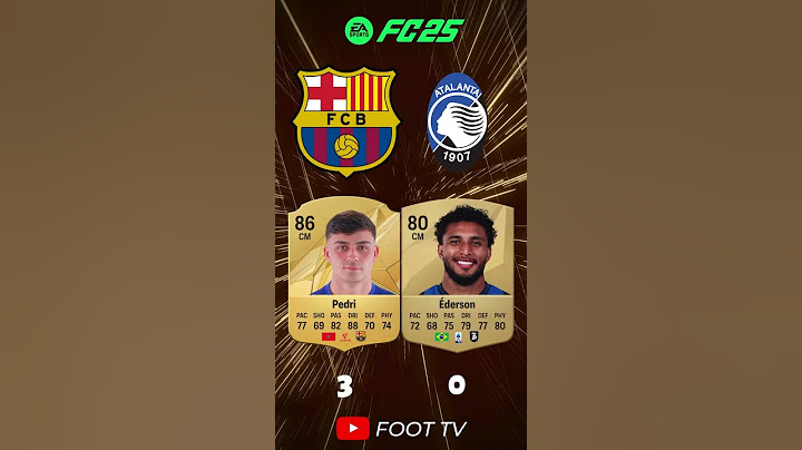 BARCELONA VS ATALANTA in the CHAMPIONS LEAGUE