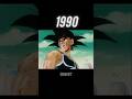 Bardock💥🤯 1990 AND 2019  #goku #bardock #vegeta #games #shorts #anime #dragonball #video #edit