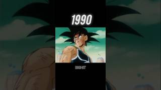 Bardock💥🤯 1990 AND 2019  #goku #bardock #vegeta #games #shorts #anime #dragonball #video #edit
