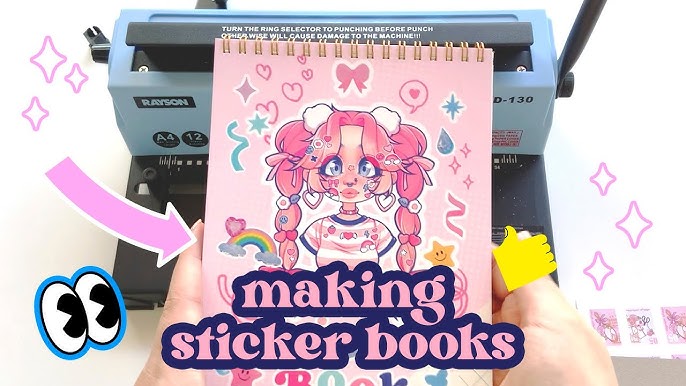 DIY  Let's Try Making a Reusable Sticker Book! 