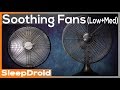 ► Soothing Fan Sounds for Sleeping ~ Fan White Noise Video in 4K UHD, Binaural Effect (Multi speed)
