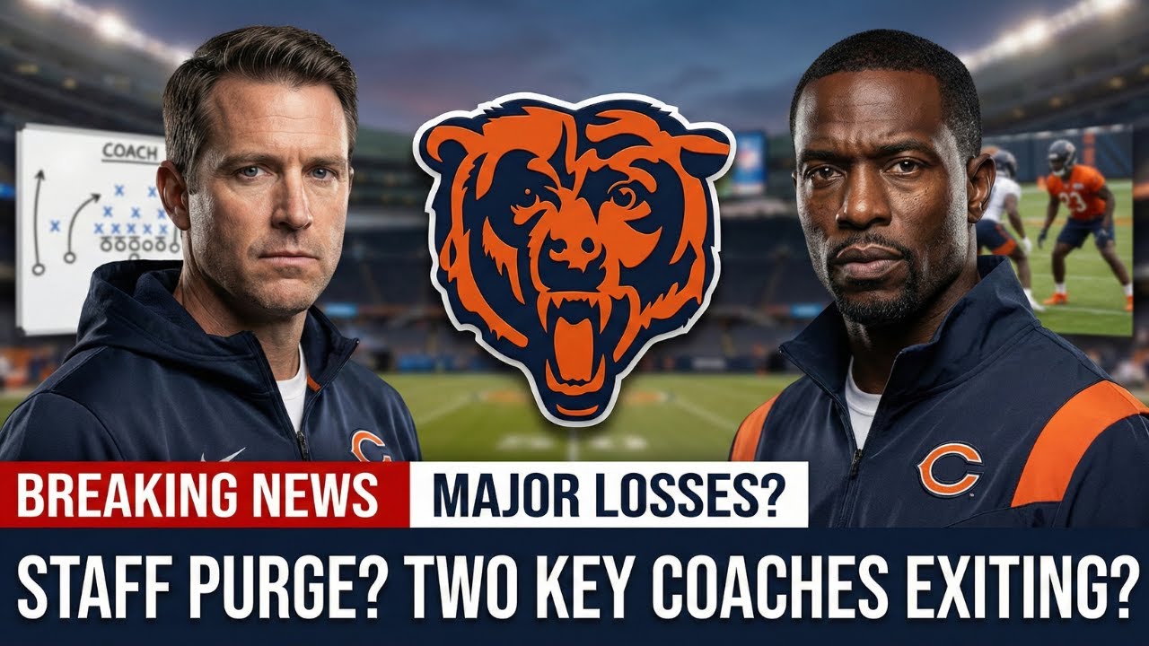7 mint ago: He’s GONE? Bears Defensive Coordinator EXIT Revealed!