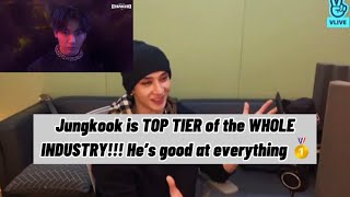 STRAY KIDS BANGCHAN REACTION TO STAY ALIVE BY JUNGKOOK PRODUCED BY SUGA BTS (ENG SUBS) Resimi