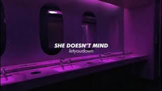 she doesn’t mind (8D, slowed) but you’re in the bathroom at a party