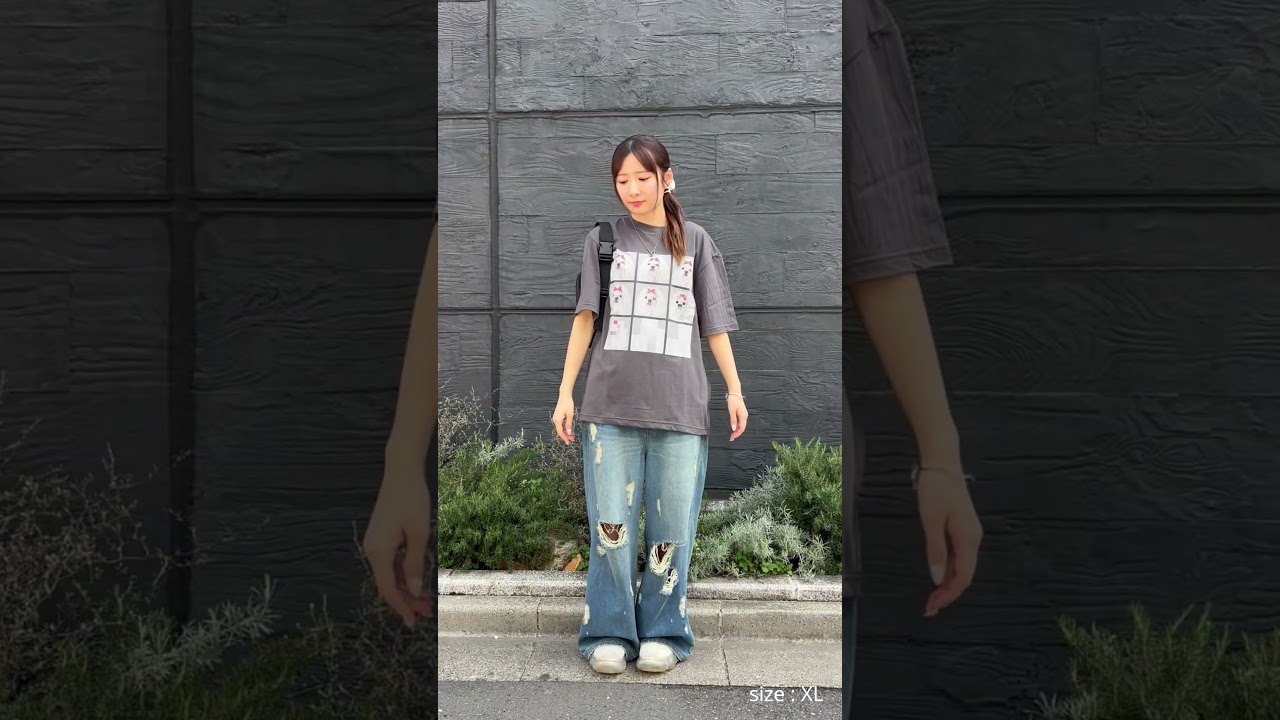SHIH TZU LOW PIXEL TEE | Candy Stripper（キャンディ ストリッパー