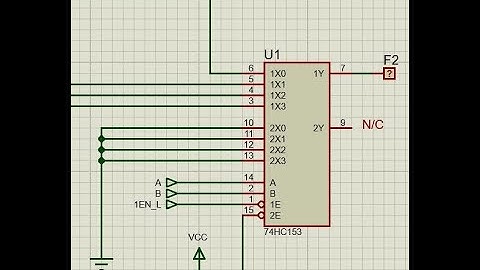 Función lógica con multiplexor