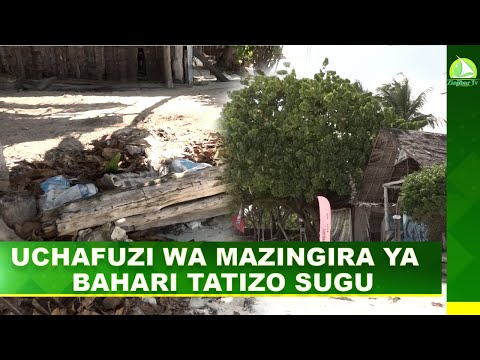 UCHAFUZI WA MAZINGIRA YA  BAHARI TATIZO SUGU