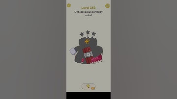 Delete puzzle🧩🧩 level 263 Android gameplay #shorts #youtube