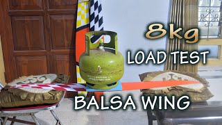 Build 15kg Carbon Fiber Wing Bending Moment Balsa Wood Pylon Racer