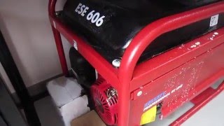 5 кВт генератор Endress (Эндресс) ESE 606 - однофазный с ручным запуском