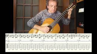 Video thumbnail of "Once Upon a December (Anastasia) [with TAB] - Classical Guitar Arrangement by Giuseppe Torrisi"