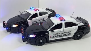 1/24 Upper Gwynedd Police Ford Tauruses with Working Lights (DEMO VEHICLES)