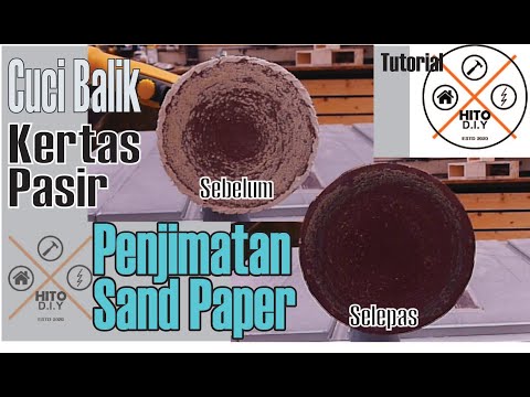 Video: Adakah kertas pasir diperbuat daripada pasir?