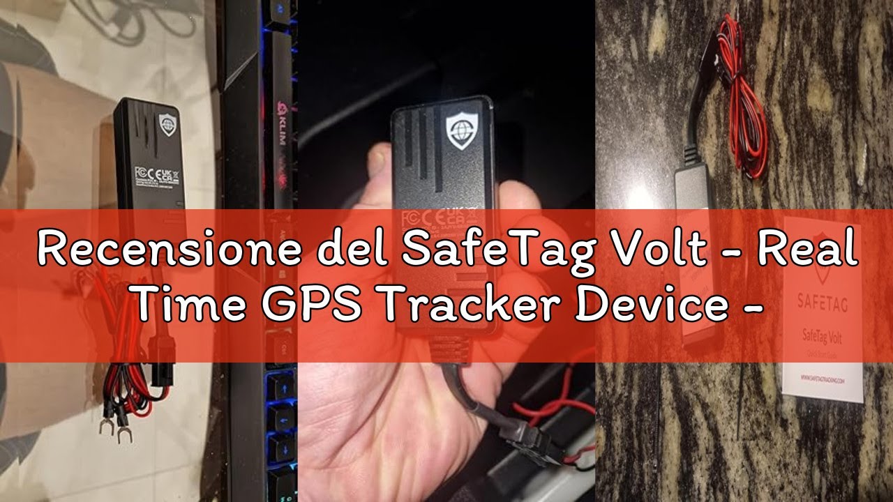 Recensione del SafeTag Volt - Real Time GPS Tracker Device - Van ...