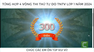 HƯỚNG DẪN GIẢI 4 VÒNG TỰ LUYỆN TRẠNG NGUYÊN TIẾNG VIỆT LỚP 1 NĂM 2024