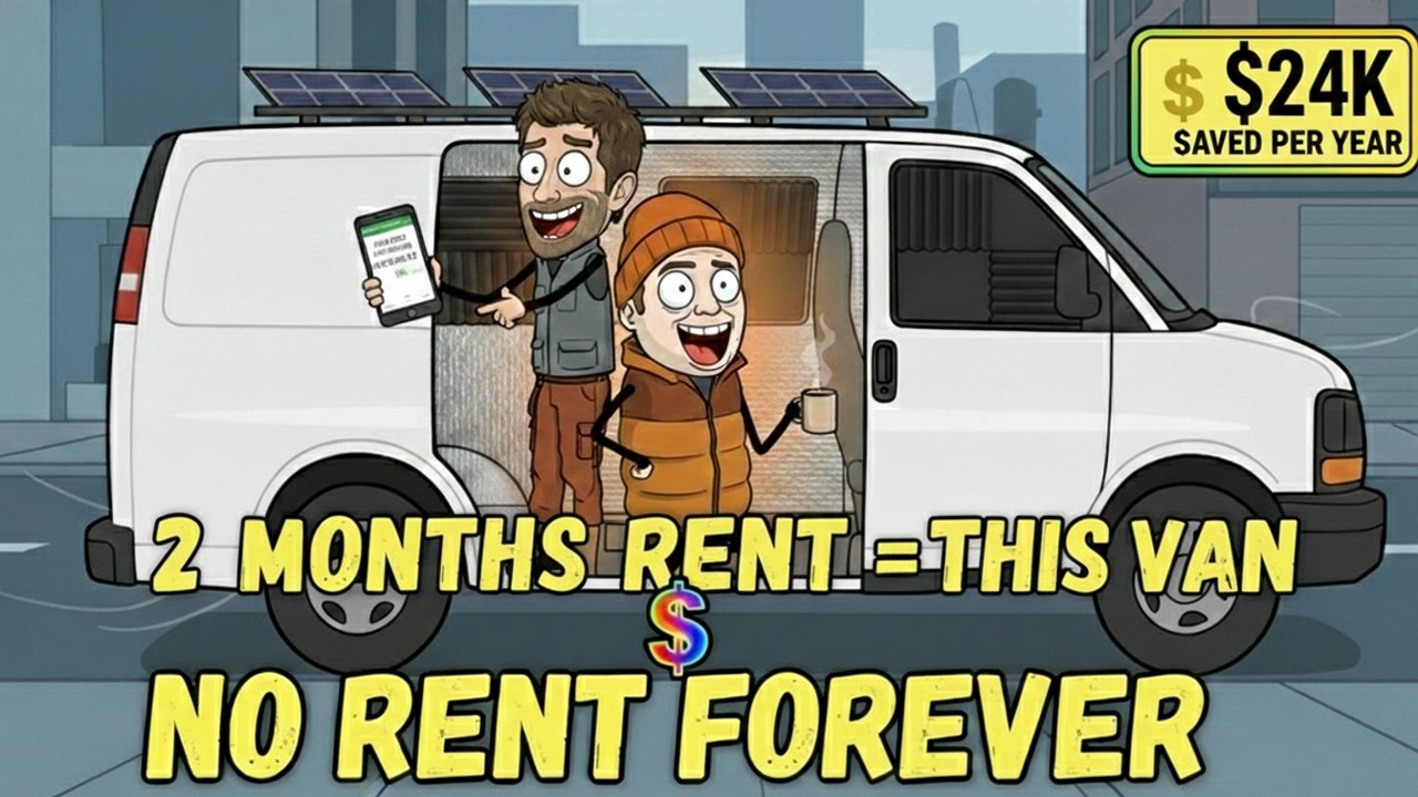How to Never Pay Rent With Just 2 Months Salary? (Van Life Stealth Guide)