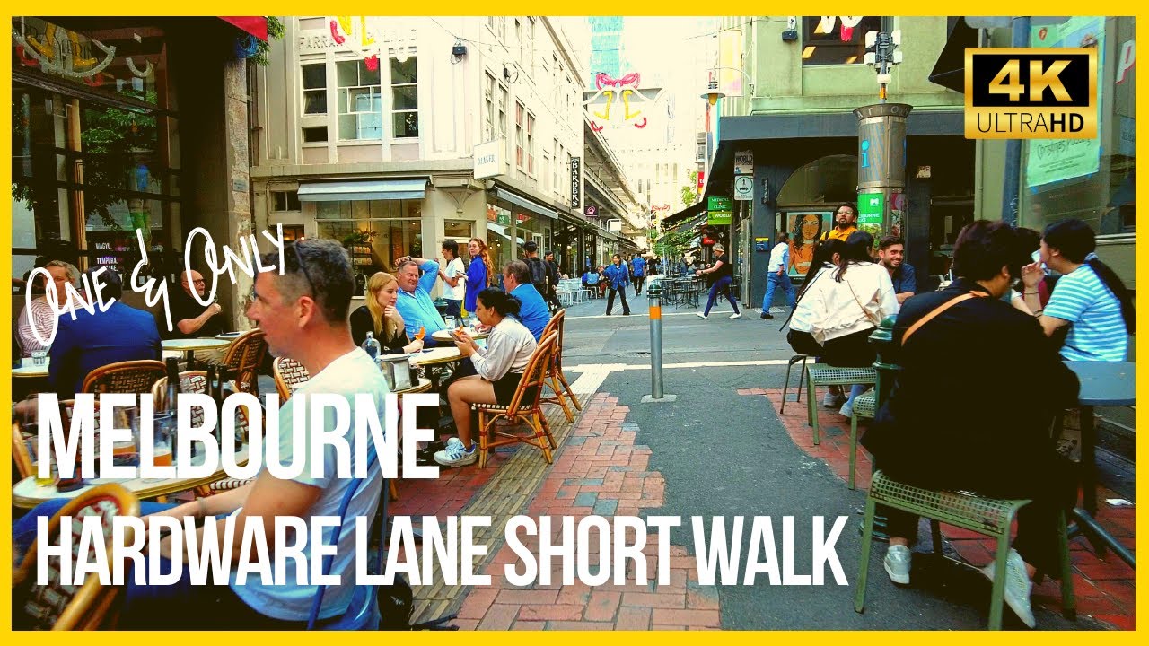 HARDWARE LANE | The Melbourne CBD Evening Walk You Didn't Know You Needed
