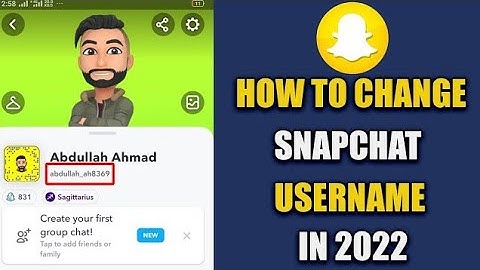 How to change your Snapchat username in 2022?