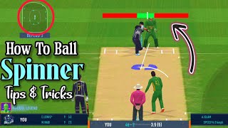 How to ball Off Spin in Real Cricket 24 in Multiplayer 🔥 RC 24 Spin Bowling Tips and Tricks screenshot 3