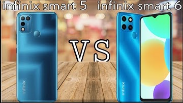 infinix smart 6 Vs infinix smart 5 all speed test, all details, price, camera review