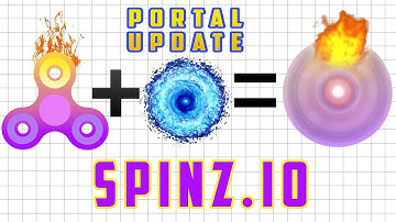SPINZ.IO PORTAL UPDATE!! FASTEST FIDGET SPINNER + AGAR.IO game - iHASYOU