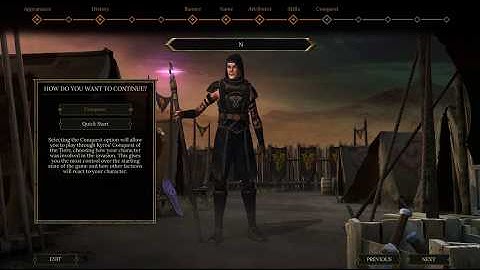 Tyranny Character Creation & Gameplay 1