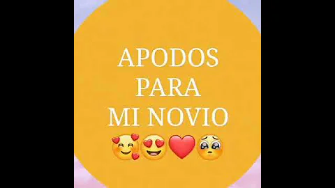 ¿Cómo tratar a mi novio con palabras bonitas?