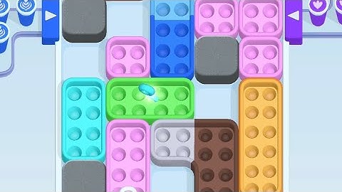 Coffee Rush Block Jam Level 115 Game Walkthrough Solution