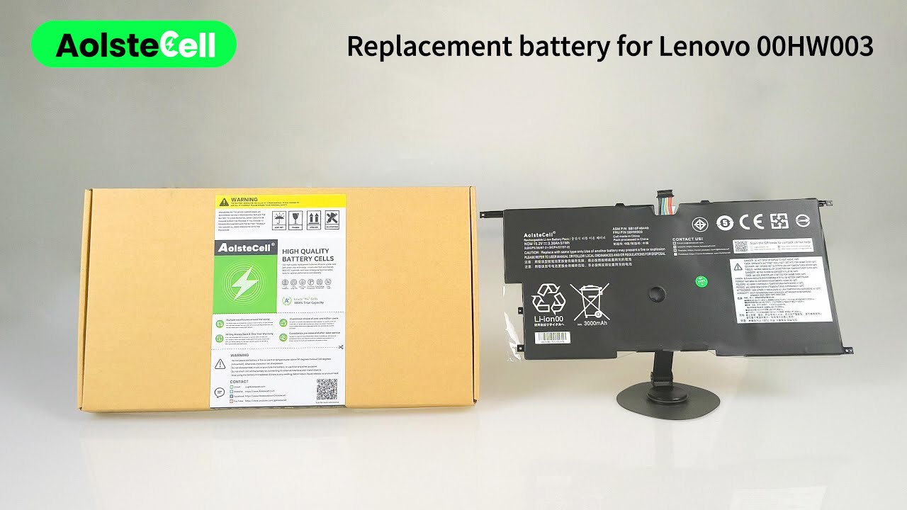 Lenovo ThinkPad X1 CARBON (3RD GEN)-20BT000HUS Battery Replacement