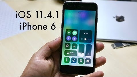 iOS 11.4.1 OFFICIAL On iPHONE 6! (Review)