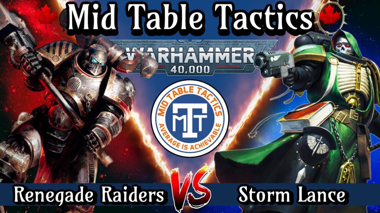 Warhammer 40k Battle Report: Chaos Space Marines VS Dark Angels - YouTube