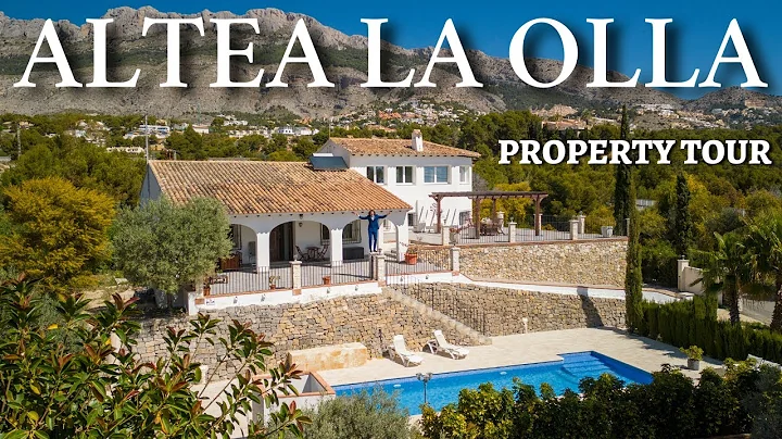 Discover Altea La Olla' Hidden Gem: A Gorgeous Villa with Unbeatable Views for Sale