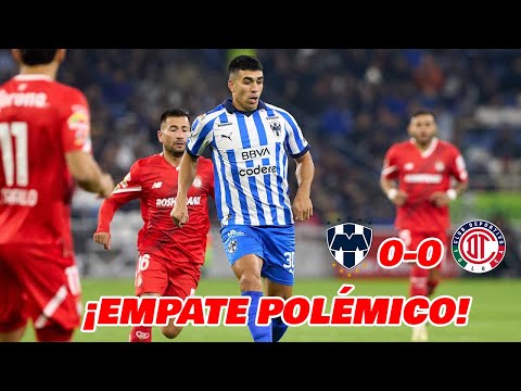 POLÉMICO EMPATE ENTRE RAYADOS Y TOLUCA LIGA MX CLAUSURA 2024 JORNADA 7 - EN ZONA FUT