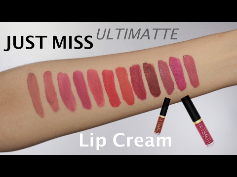 just-miss-ultimatte-lip-cream-|-review-&-swatches-|-suhaysalim