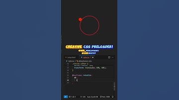 🚀 Super Clean CSS Loading Animation – Easy & Fast! 🎯