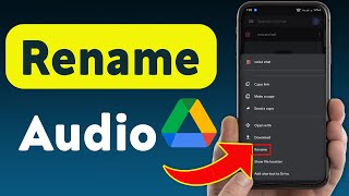 How To Rename An Audio In Google Drive (Updated)