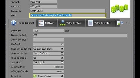 Tạo control có hiệu ứng khi được focus bằng C#