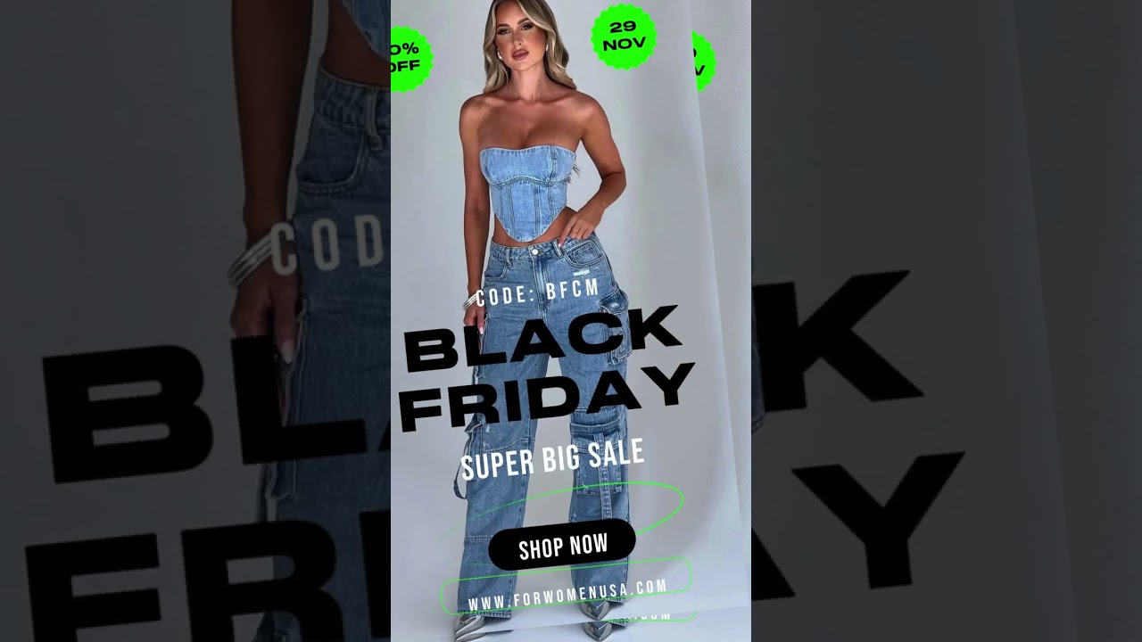 BLACK FRIDAY DEALS - WOMEN'S APPAREL COLLECTION 