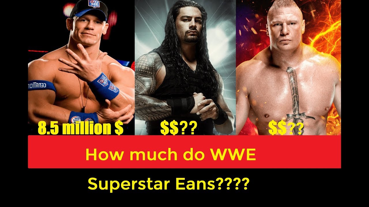 How Much Do WWE Superstars Get Paid Yearly ?? 💲💲 - YouTube