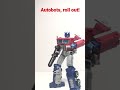 Transformers, Roll Out! | Kingdom Optimus Prime Stop-Motion Test - transformation